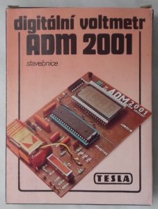 Stavebnice digitálního voltmetru ADM 2001